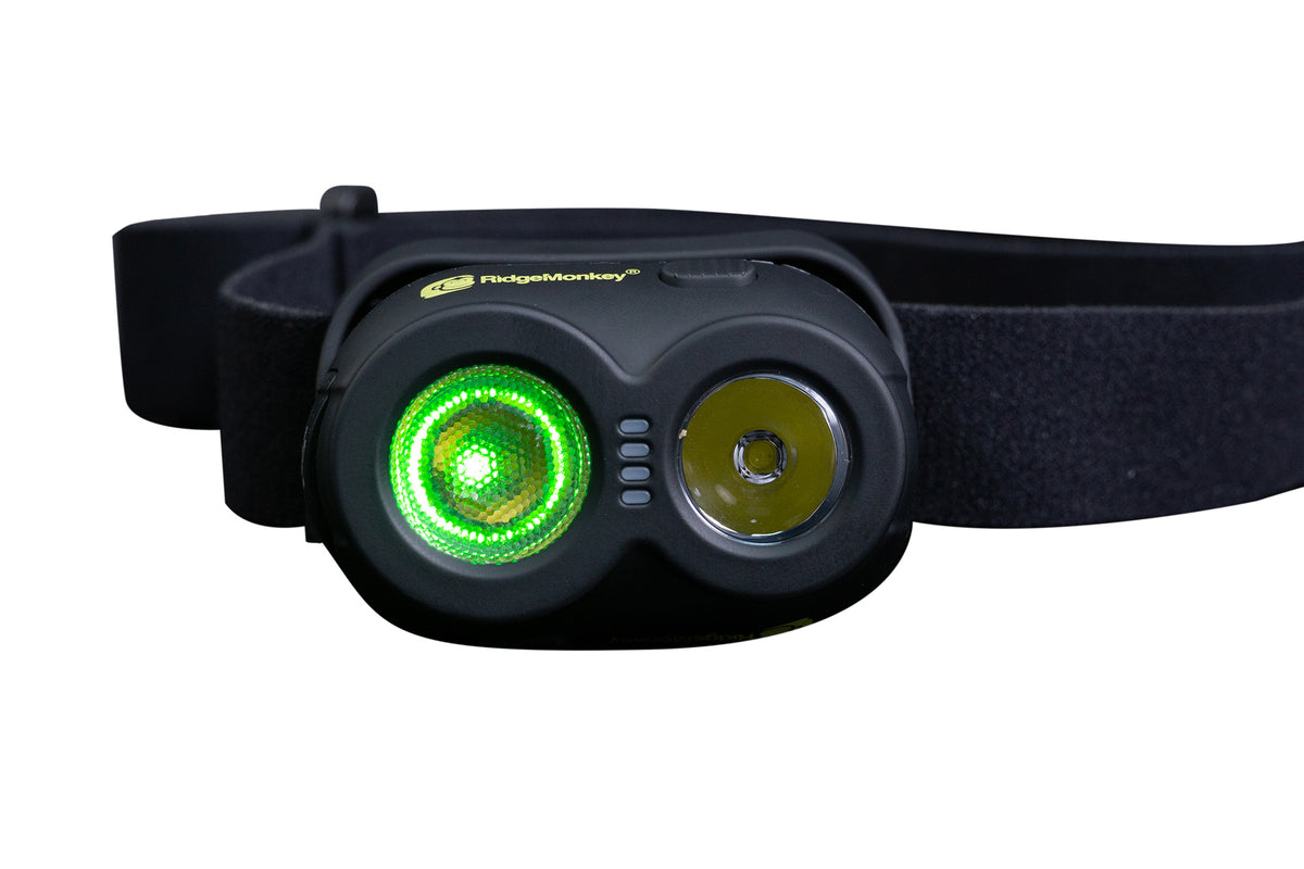 RidgeMonkey - VRH150X USB Rechargeable Headtorch - Swingawaytent