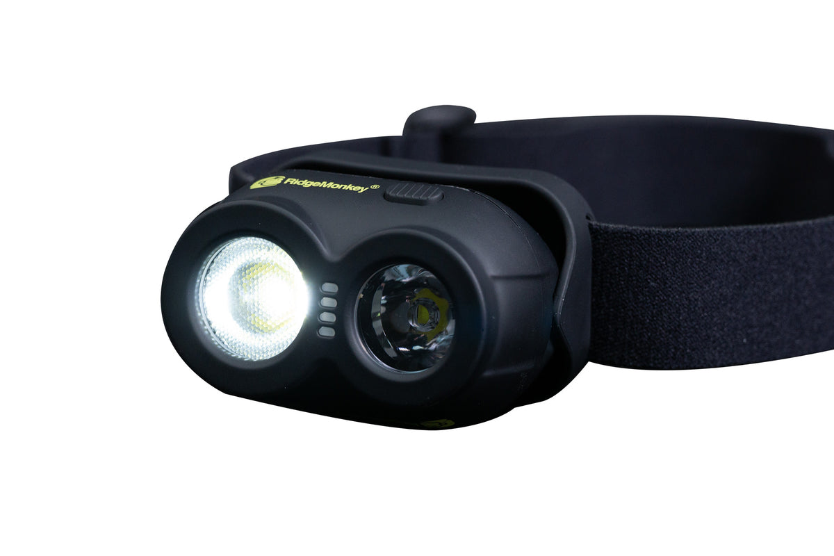 RidgeMonkey - VRH150X USB Rechargeable Headtorch - Swingawaytent